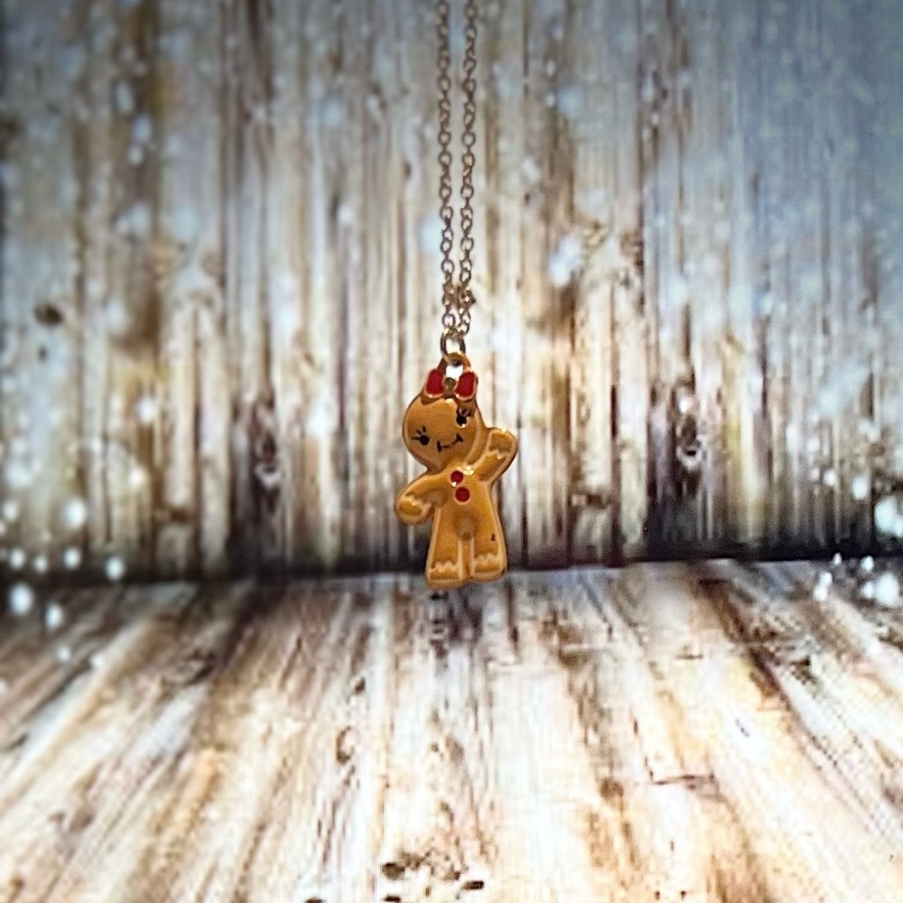 Gingerbread Necklace